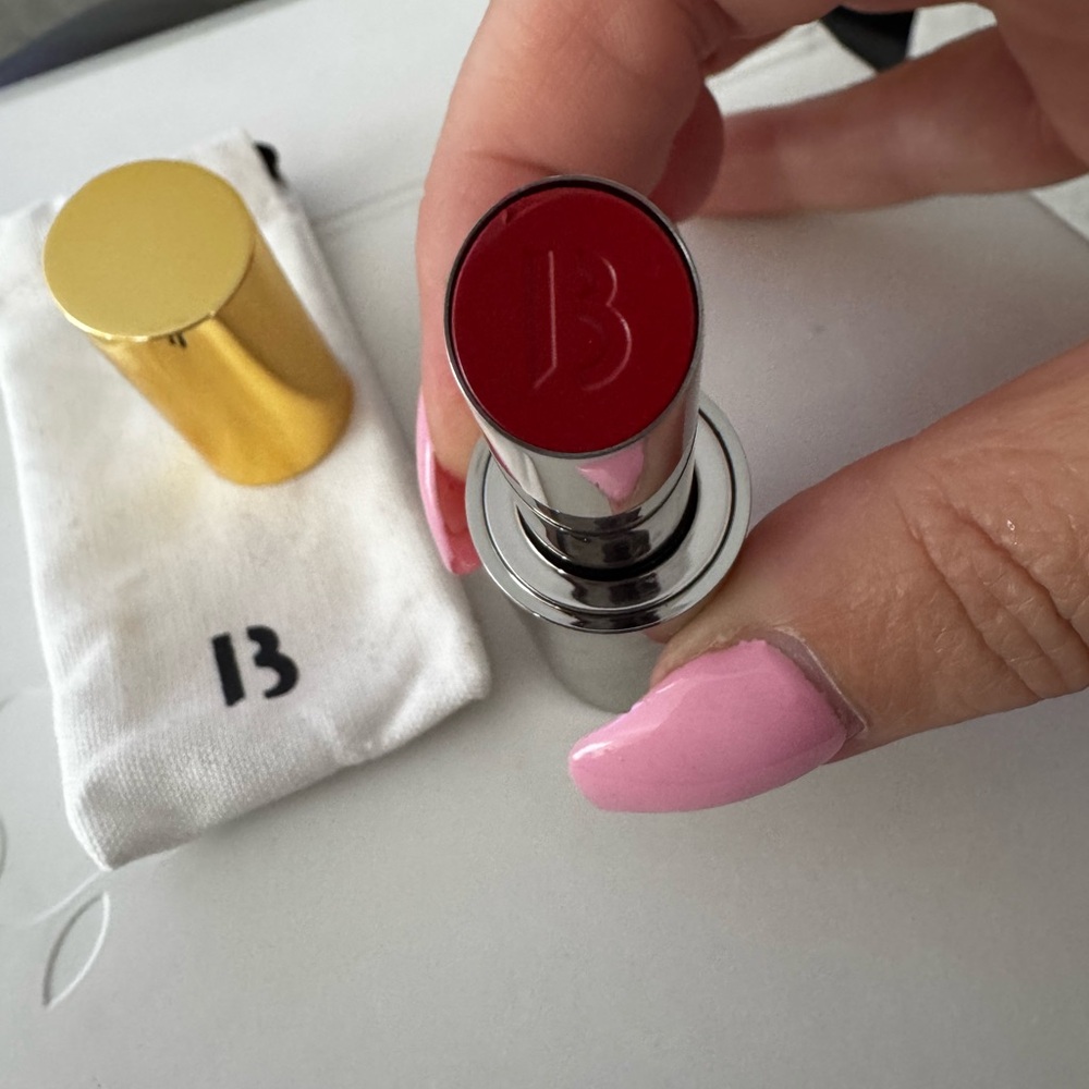 Byredo lipstick in Red Armchair color